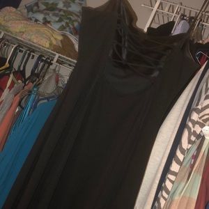 Black formal dress